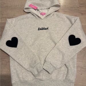 Edikted Light Gray Hoodie